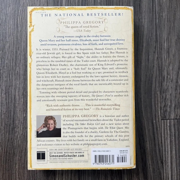 Through A Glass Darkly Marlene Koen And The Queens Fool Philippa Gregory Books - Picture 3 of 6